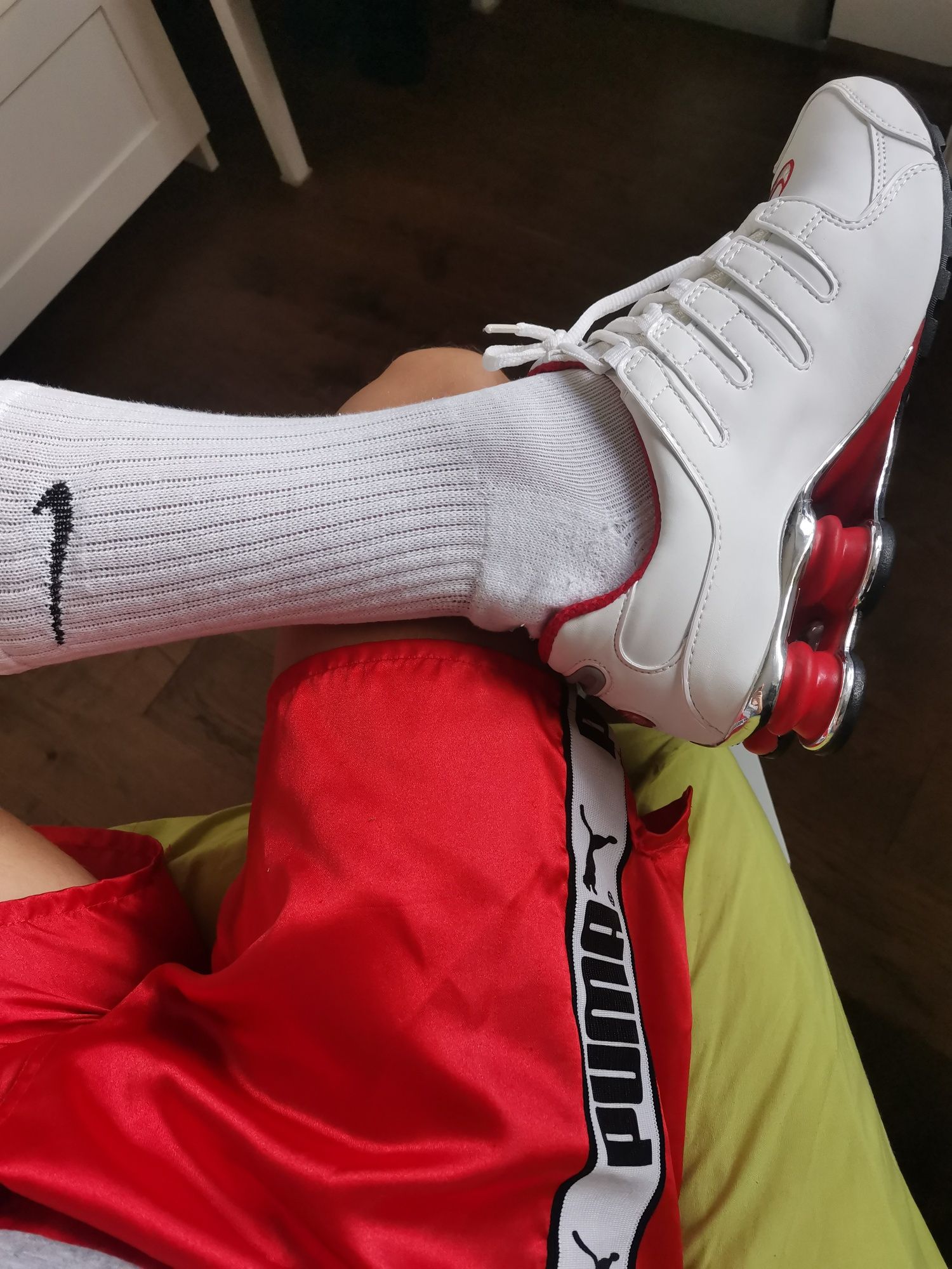 Nike shox NZ white red silver 43 unikat kolekcjonerskie NOWe