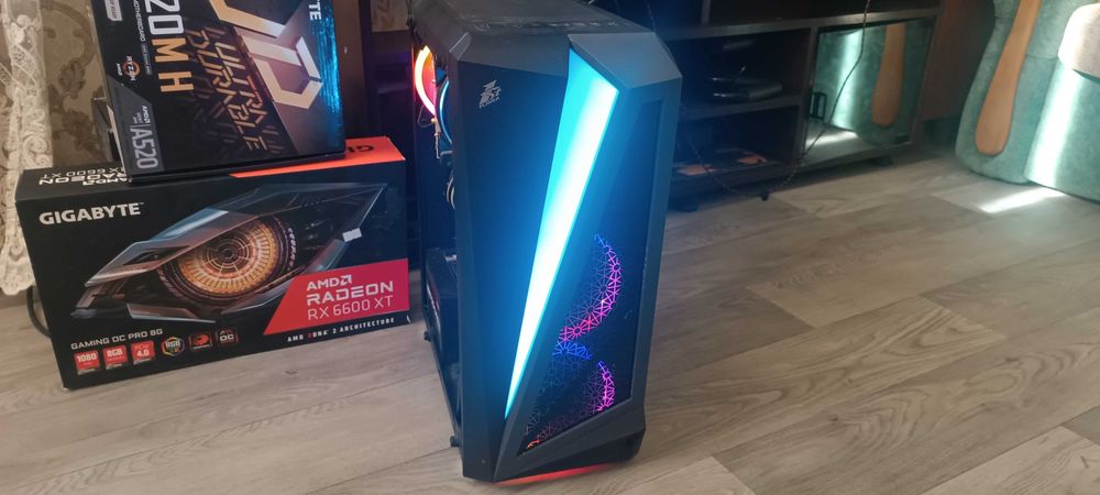 Системный блок.AMD Ryzen 5 3600.DDR4 16GB Radeon-6600ХТ .SSD500GB