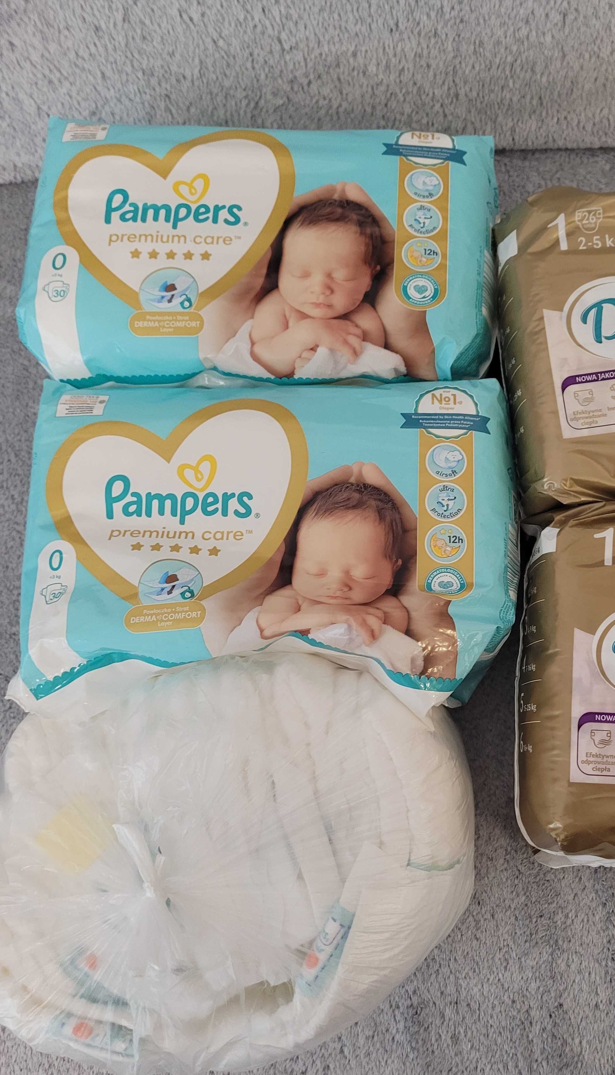 Sprzedam pampersy premium care 0