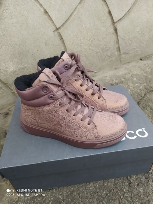 Ecco 32 ботинки на дівчинку зимові черевики сапоги чоботи взуття ессо