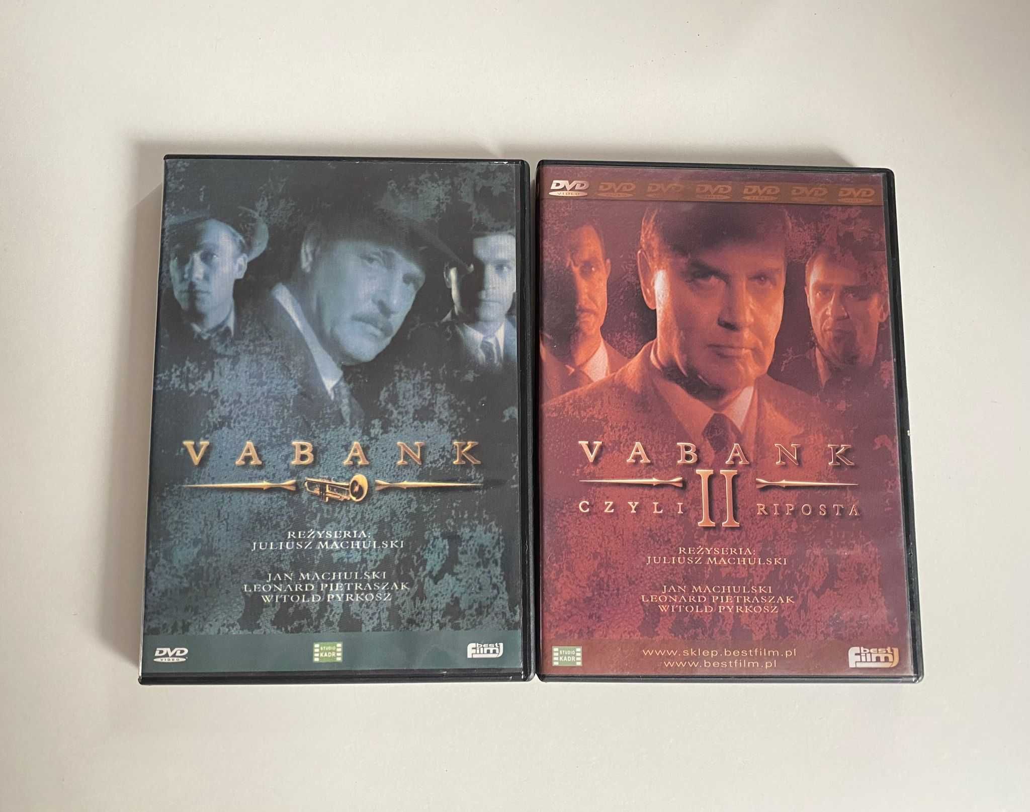 Filmy DVD Zestaw Vabank 1-2 Komplet