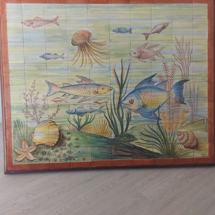 Painel azulejos Viúva Lamego