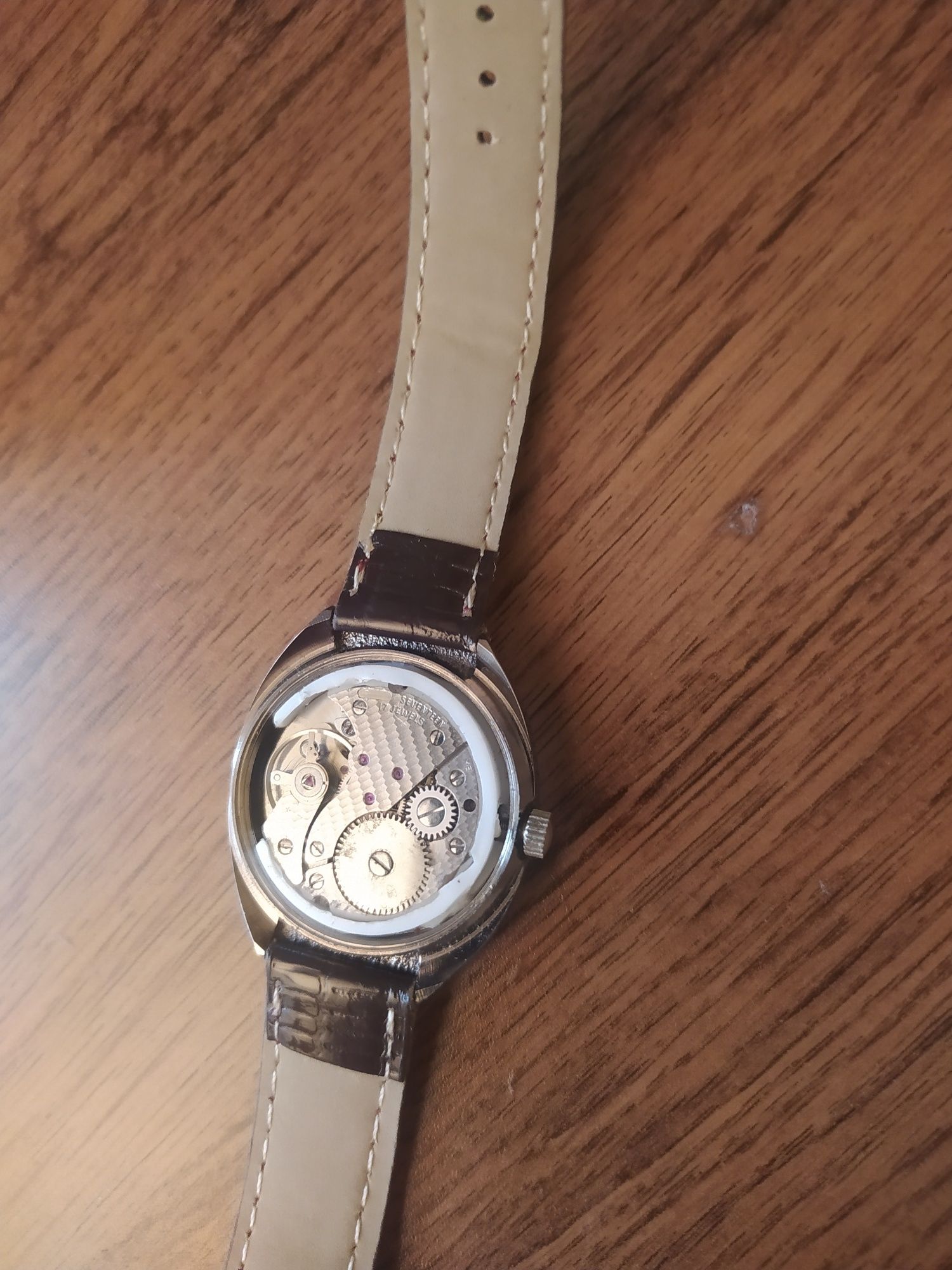 Męski zegarek szwajcarski, marki Lanco.