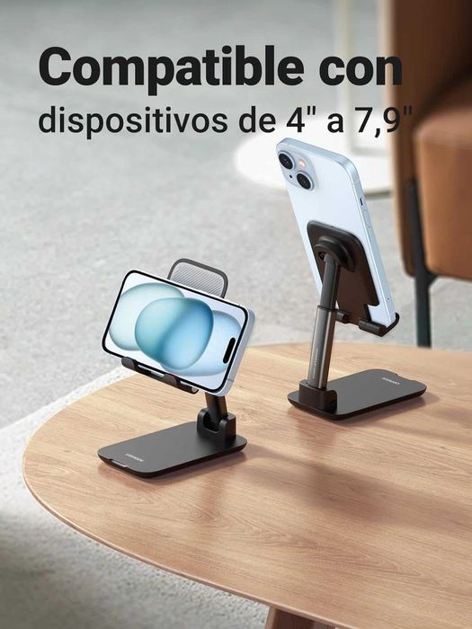 Ugreen Suporte ajustável de mesa telemóvel dobrável
