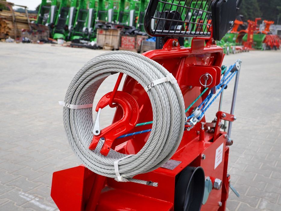 Wyciągarka Leśna 4 Tony – do drewna drzewa kłód wciągarka leśna lasu