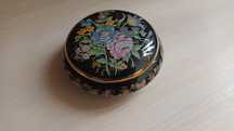 Szkatułka porcelanowa HAND made in Greece. Nowa. Vintage.