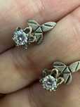 Золотые серьги с бриллианами ссср Якуты