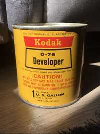 Revelador Kodak D-76 Vintage