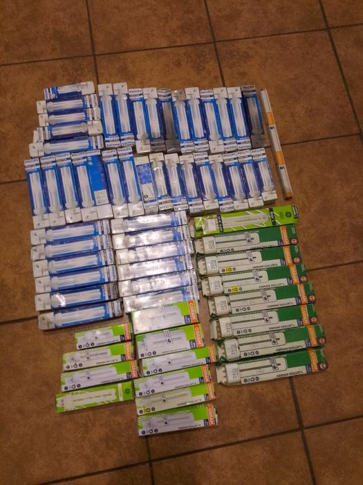 Świetlówki Phillips i Osram różne rodzaje