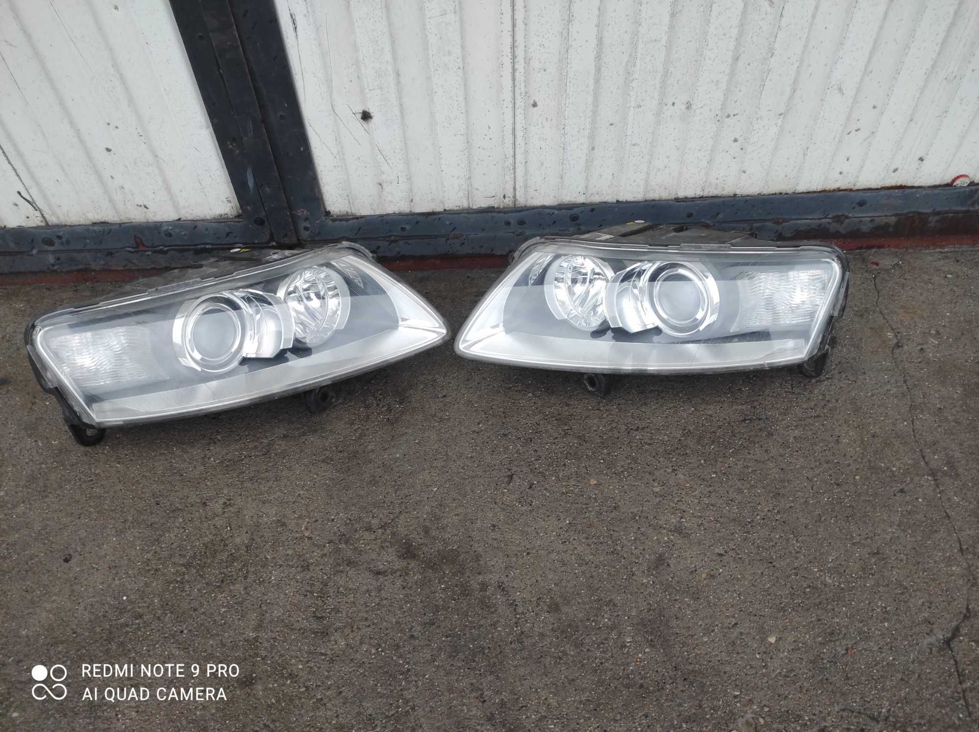 Audi A6 C6 lampy BI-Xenon oryginał kompletna 04-08 gwarancja