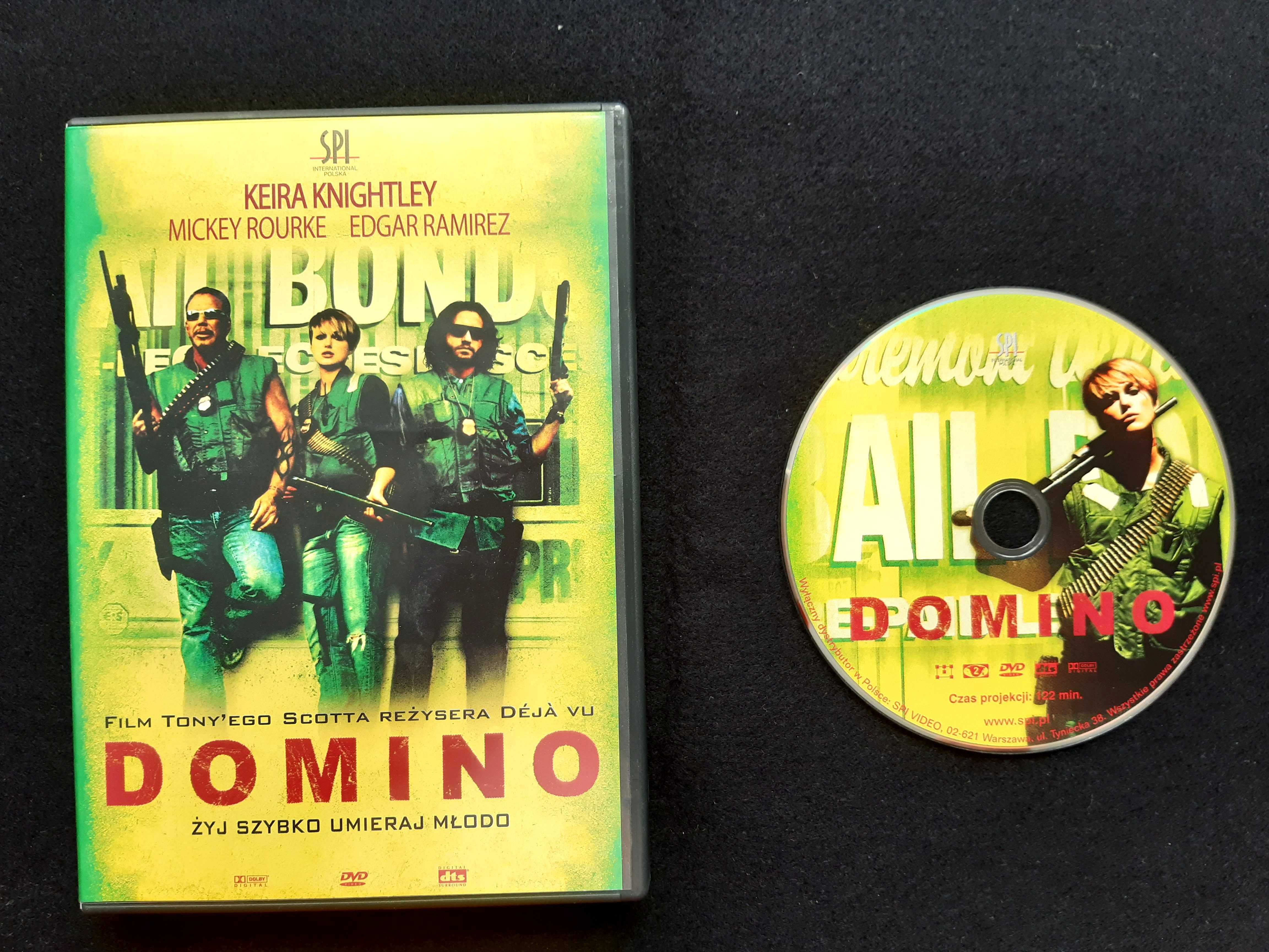 DVD Domino, reż. Tony Scott; Keira Knightly, Mickey Rourke