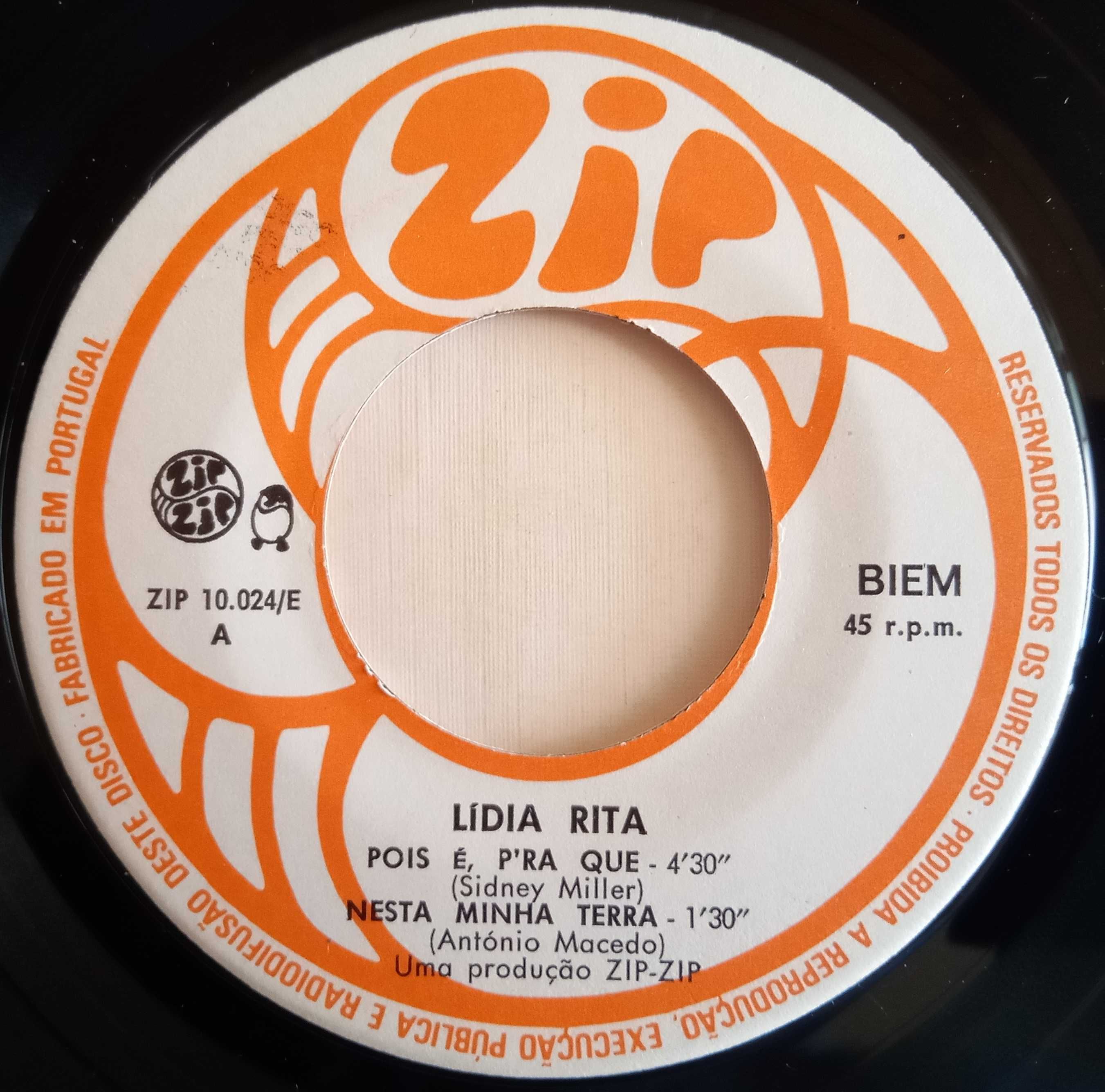 Lídia Rita	- - - - -	Pois É, P'ra Quê	- - - - -	EP