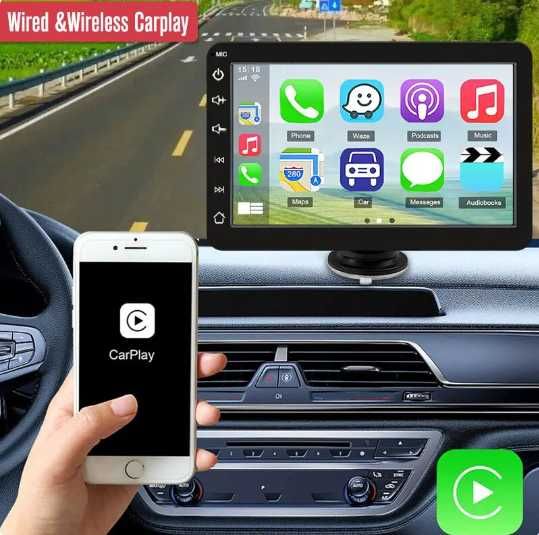 Клон телефону Carplay GPS навігатор Apple Android блютуз з камерою