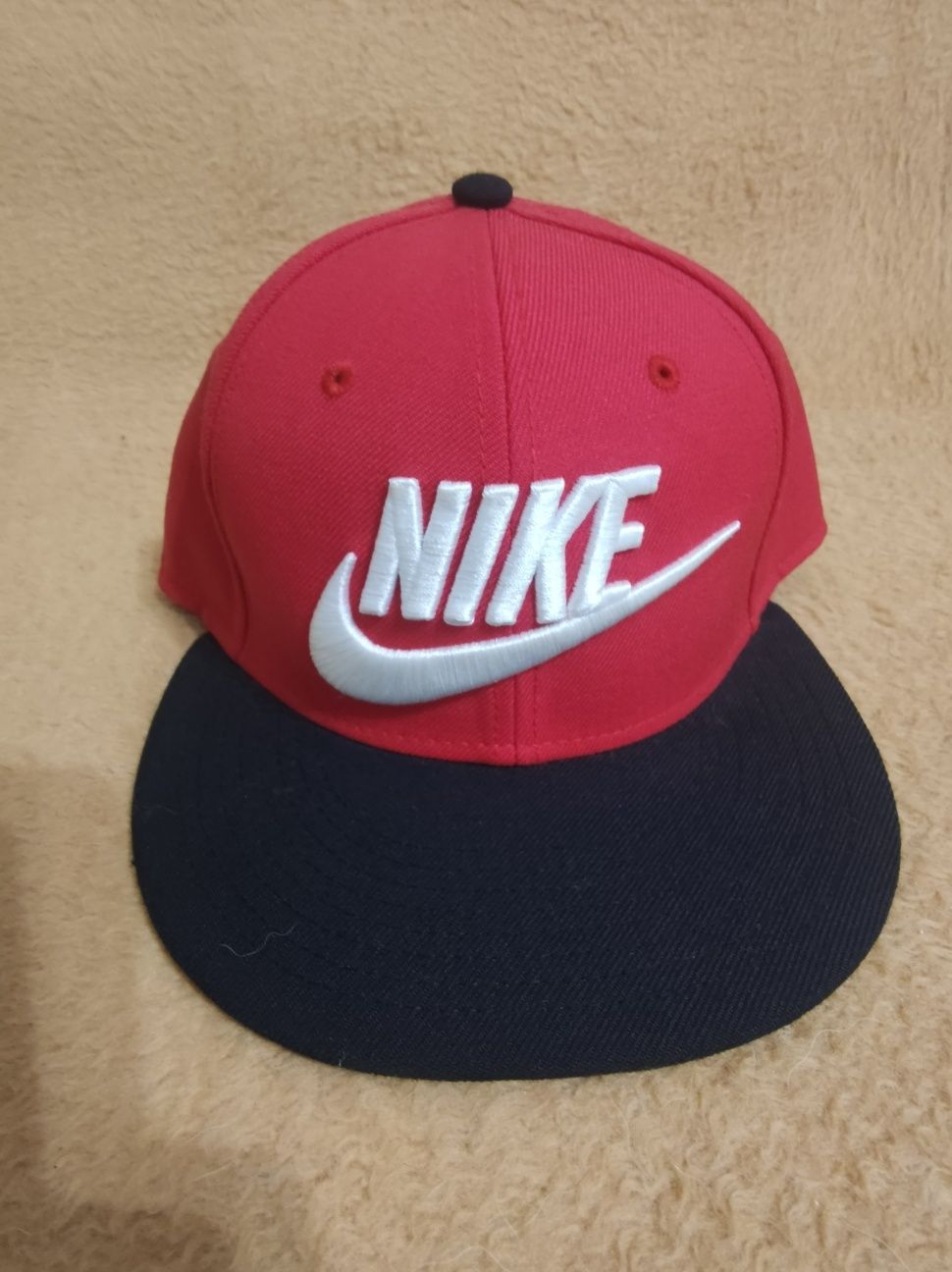 Boné Nike Homem Preto/Vermelho