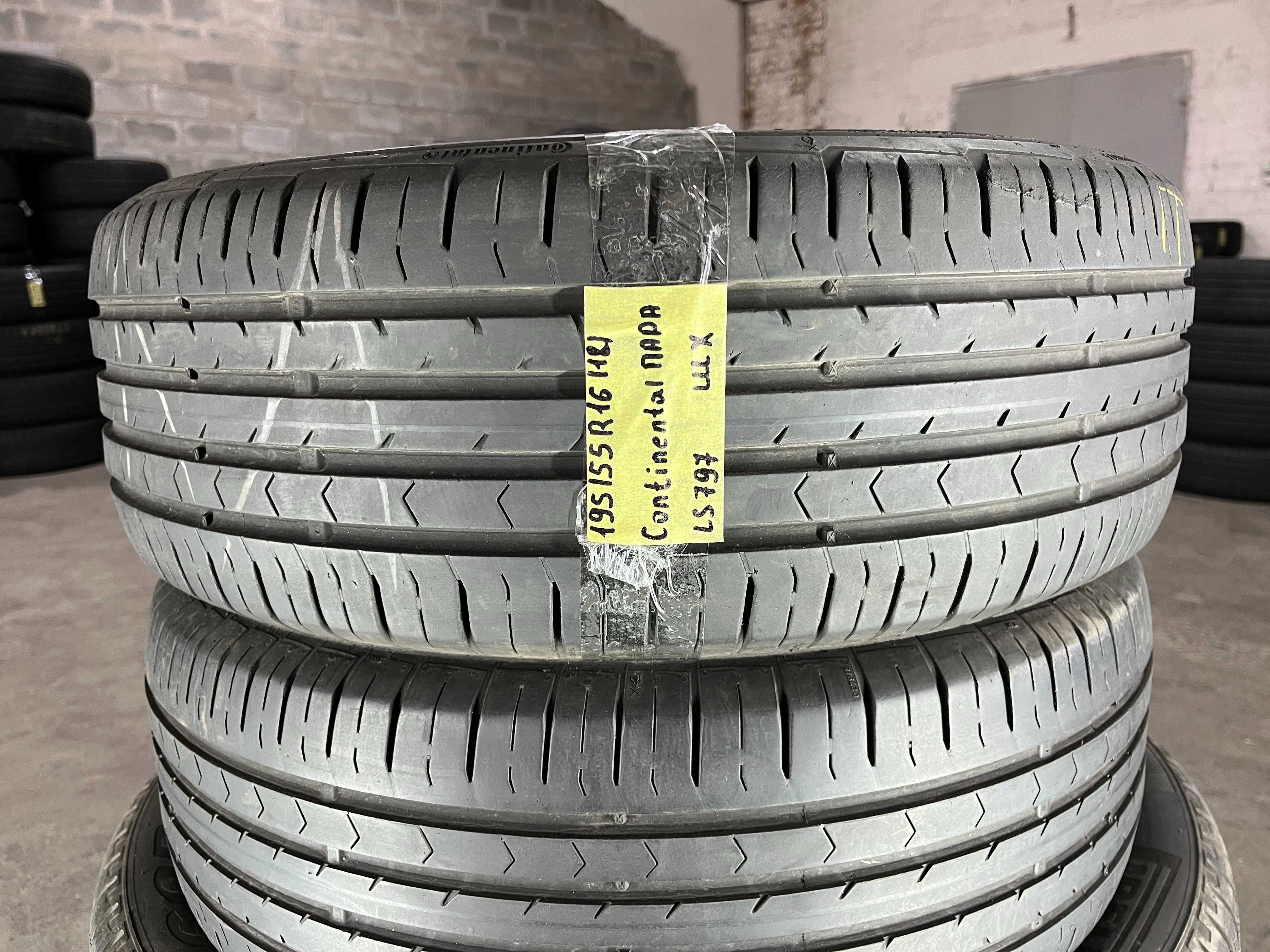 LS797 Літні шини 195/55r16 Continental ContiPremiumContact 5 пара р16