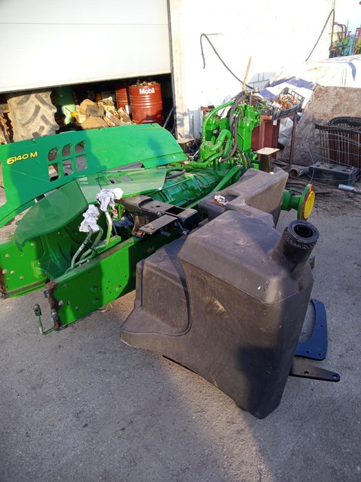 Części JohnDeere 6140M 2017r TŁUMIK AL209874, ZBIORNIK PALIWA AL219215