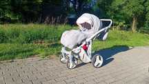 Wózek Camarello Adventure 2w1 plus fotelik cybex