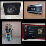 Subwoofer / Amplificador Jbl / Condensador / Auto radio 2 din Pioneer