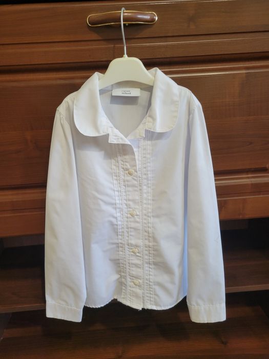 Блузка, шорти next для школи 7-8р.