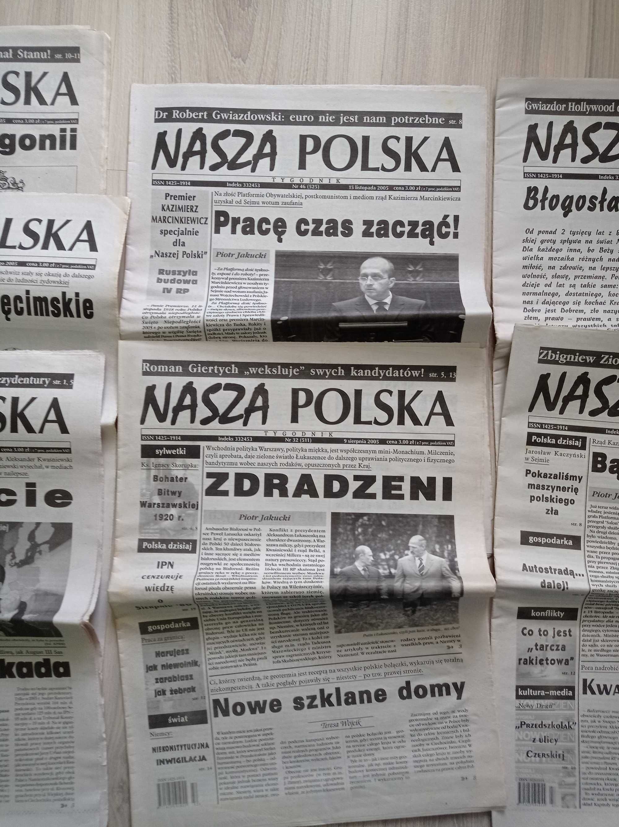 Nasza Polska 2006, zestaw