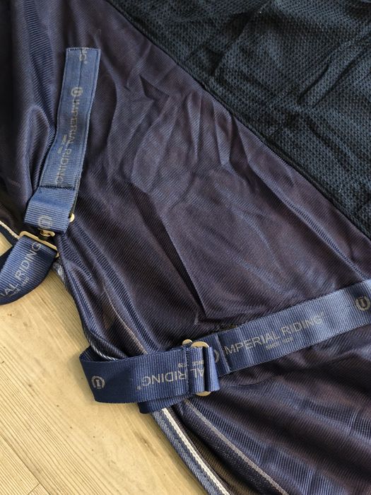 Derka siatkowa Imperial Riding Fly brazowa 135cm