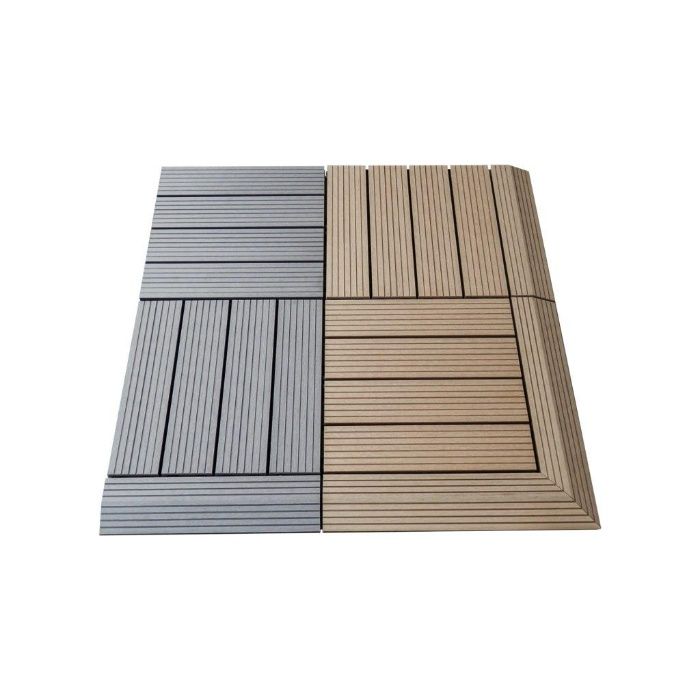 Panel tarasowy - 30 x 30 x 2,5 cm - kolor Miodowy Teak