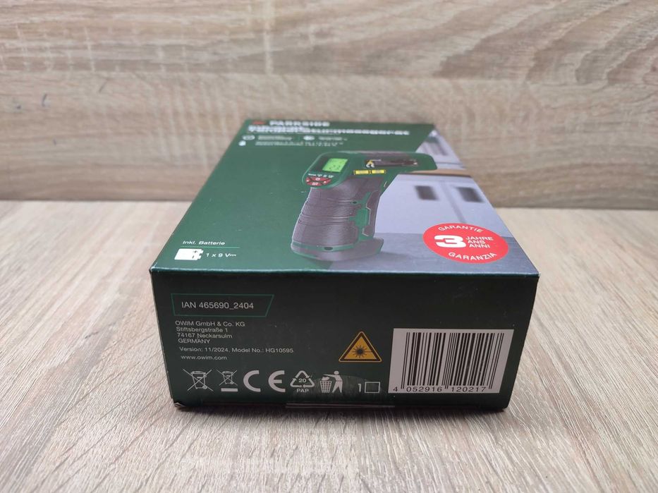Pirometr Parkside PTI 380 C2
