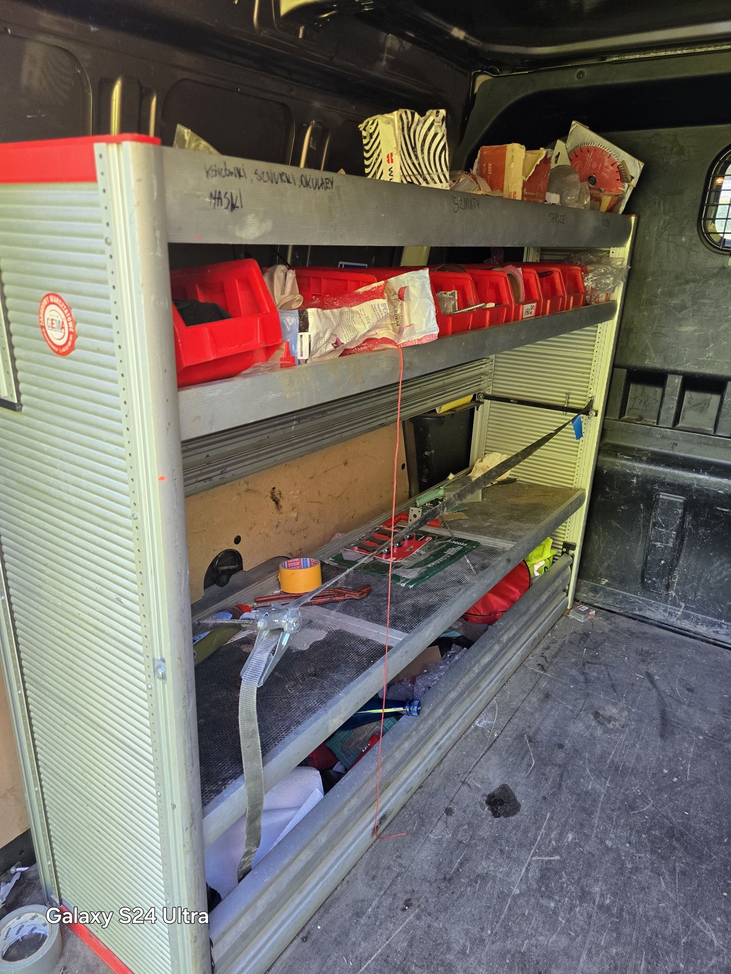 Zabudowa serwisowa Ford Transit Custom