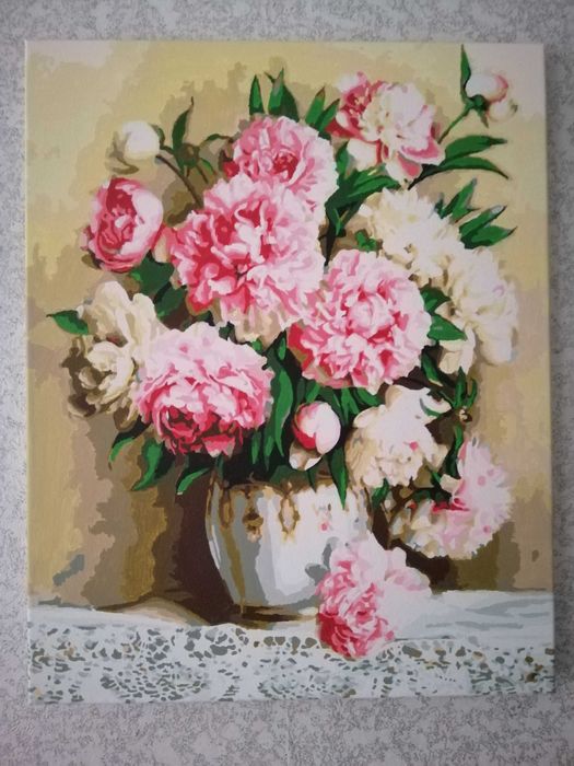 Готова картина по номерах