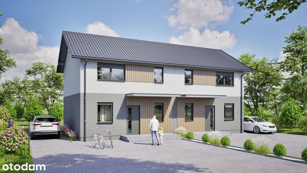 Domy w zabudowie bliźniaczej - Nowy Lubosz