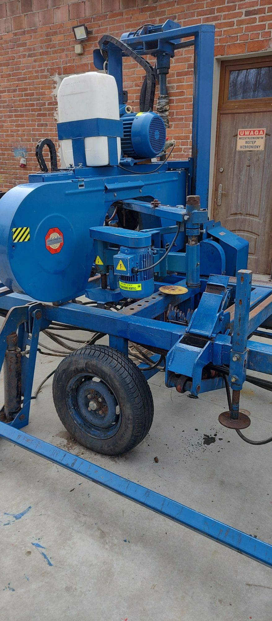 Trak taśmowy mobilny Masz Drew z hydrauliką TPP 1100