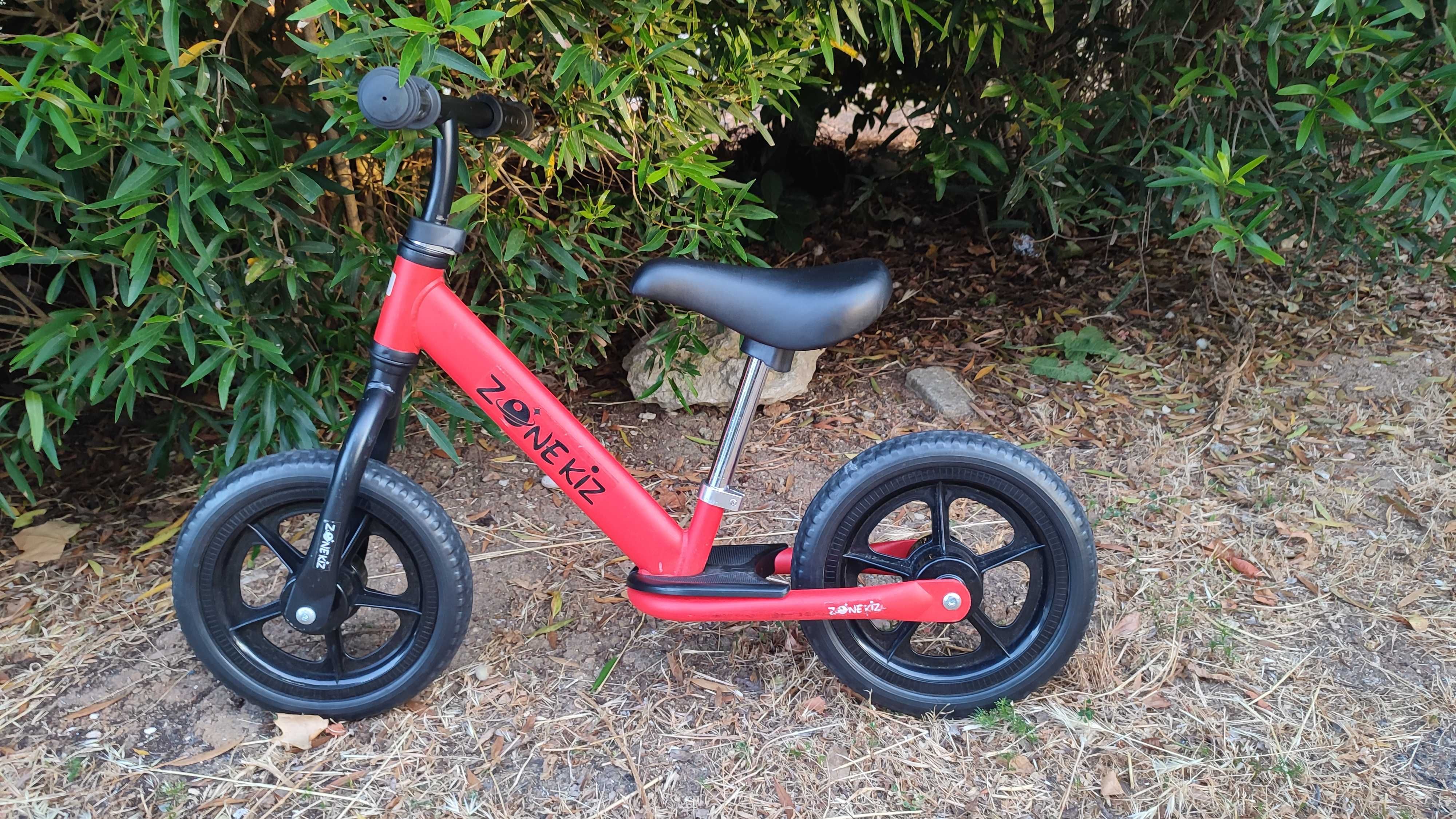 Bicicleta de aprendizagem sem pedais