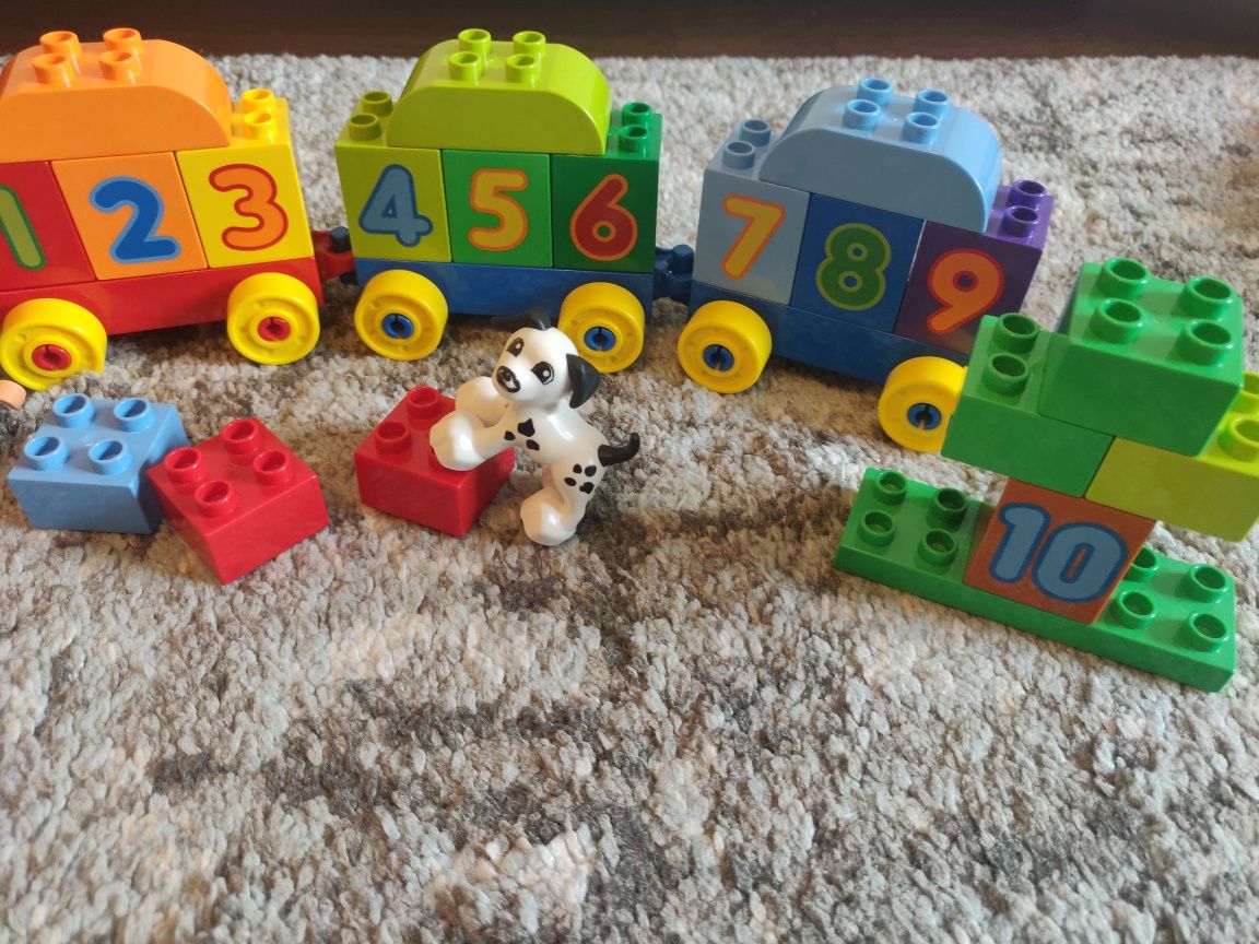 LEGO Duplo pociąg z cyferkami 10558 okazja gratis