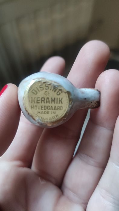 Pojemnik cukiernica włoska porcelana puzderko