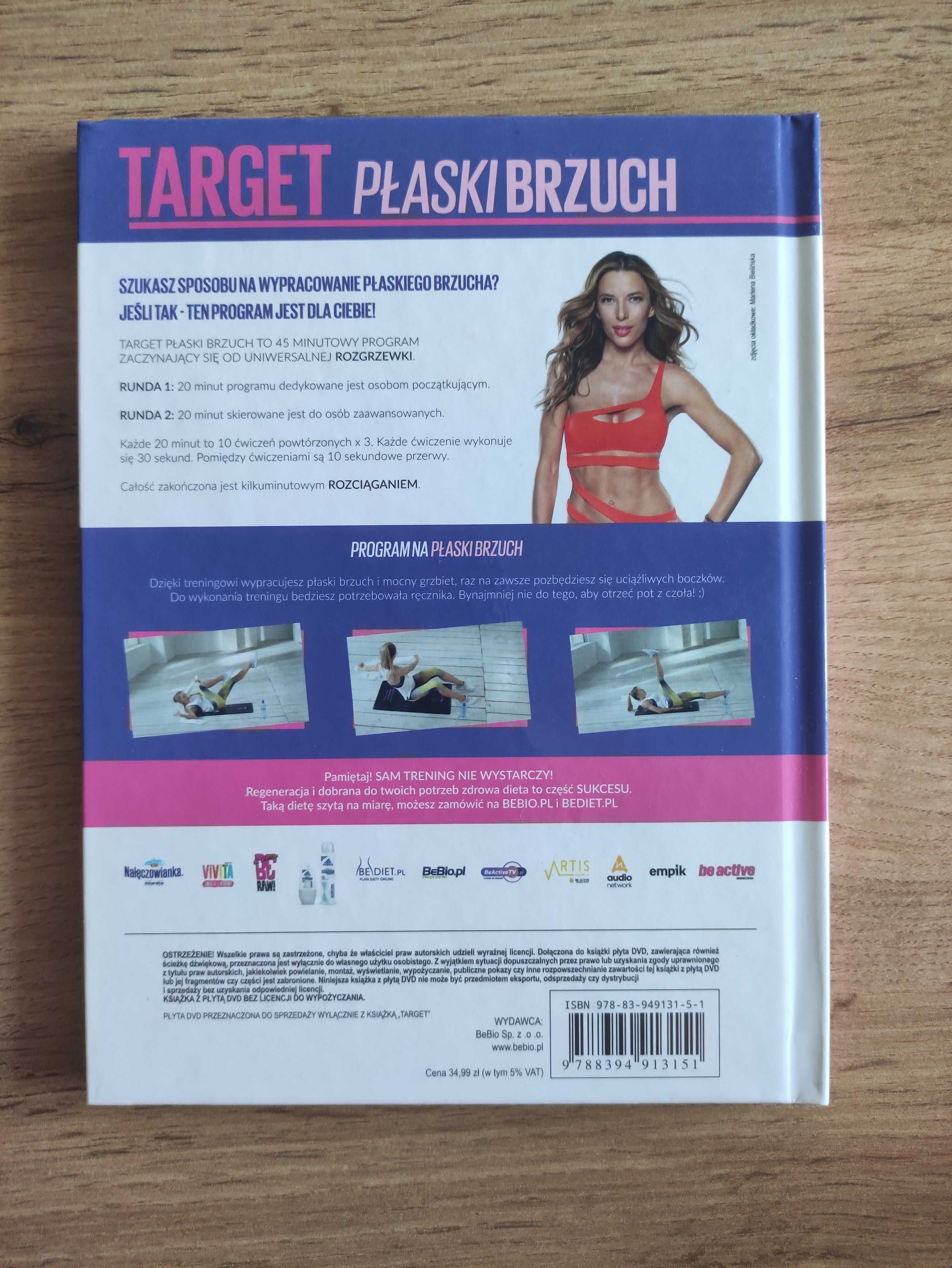 Płyta z ćwiczeniami Ewa Chodakowska Target płaski brzuch