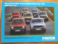 MAZDA 1000, 1300, 616, 616 Coupe, 818, 818 Coupe prospekt D 1976