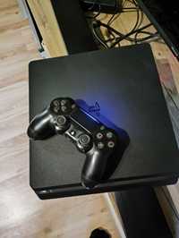 PS4 Slim 1TB + pad + pudelko