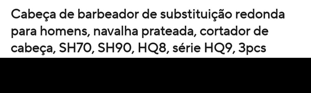 Lâminas completas MULTI PRECISION para barbeadoras Philips novas