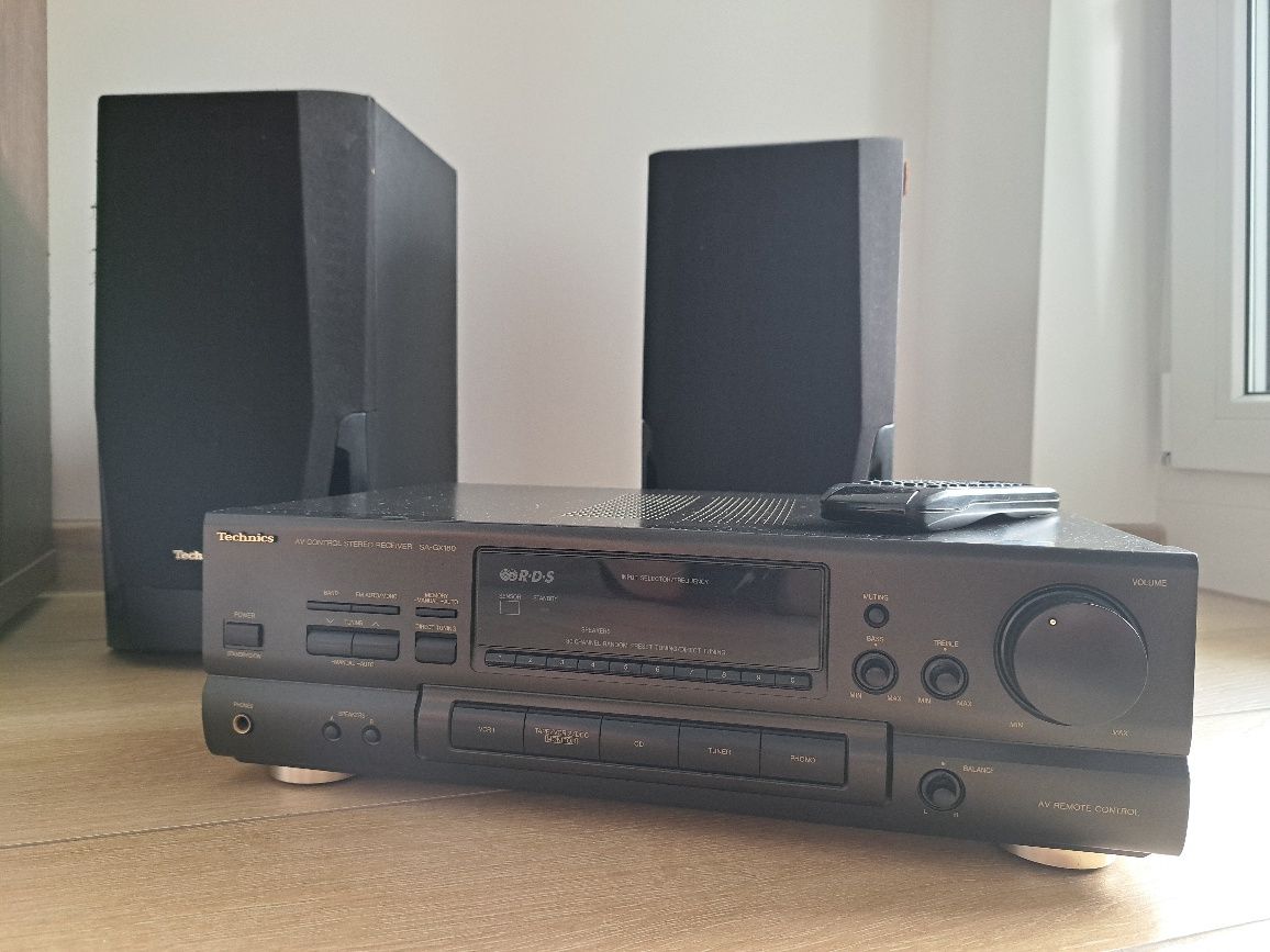 Wzmacniacz Technics SA-GX180 + kolumny SB-CH530A