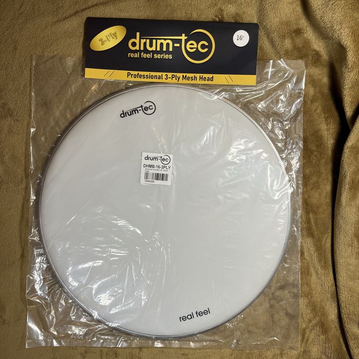 Сітчастий пластик для барабану 10” 13” 16” Drum-tec Real Feel