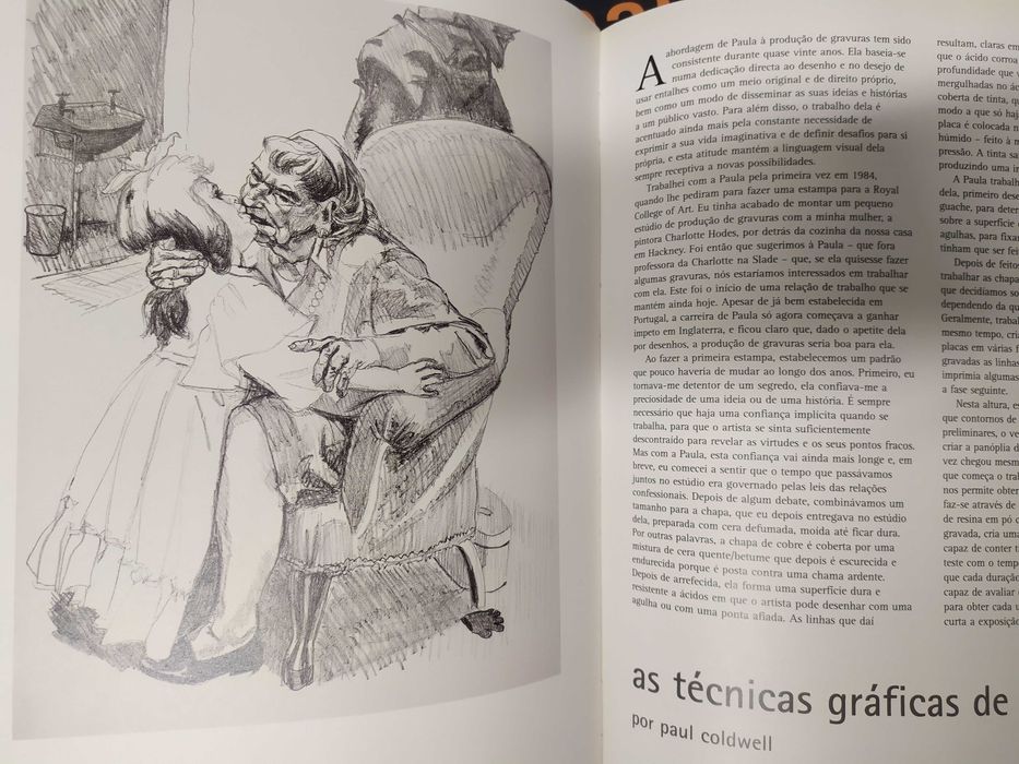 Livro Paula Rego, obra gráfica vol 1 e 3