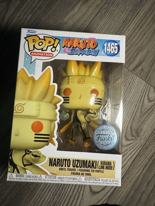 Funko pop naruto uzumaki kurama link 1465 naruto