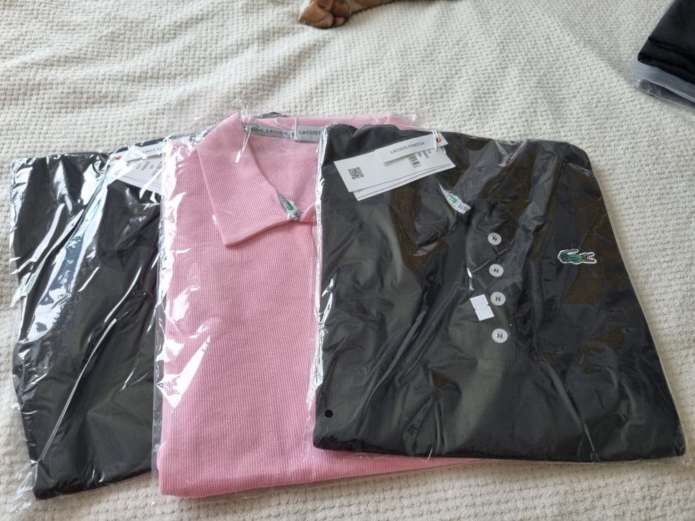 Nowa damska koszulka polo lacoste