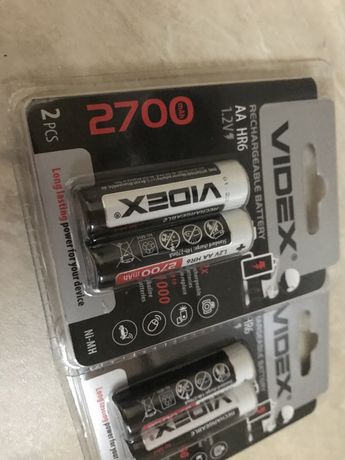 Аккумуляторы Videx HR6/AA 2700mAh