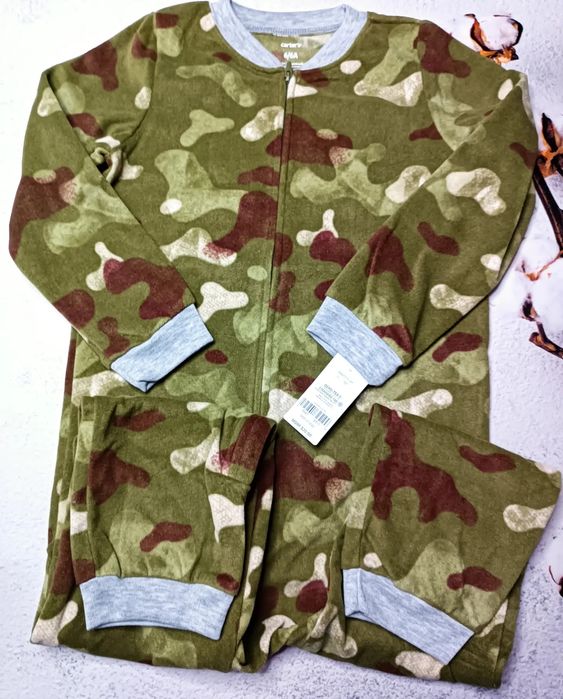 6,7,8 р. Флісові чоловічки, ромпери carters