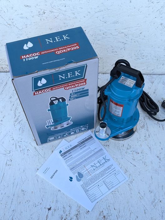 Насос для каналізації QDX, брудної води і вигрібної ями