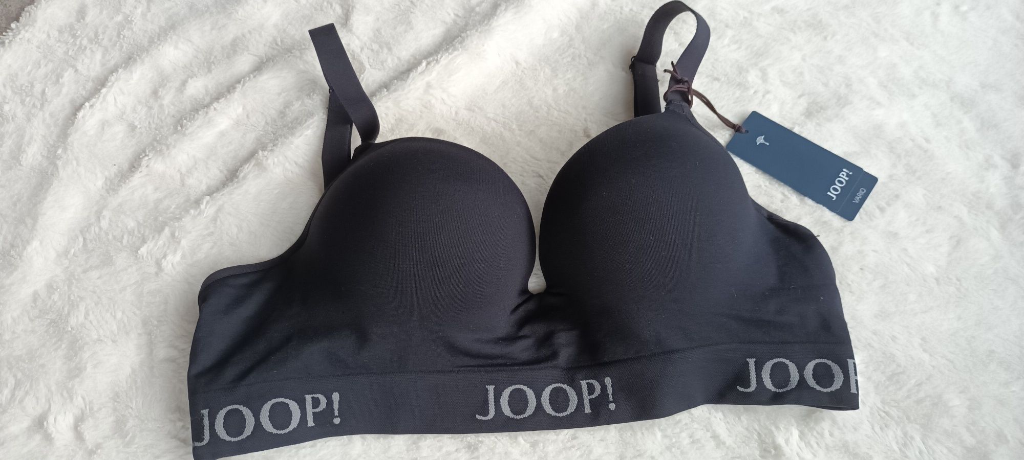 Nowy czarny biustonosz stanik Joop! 80A