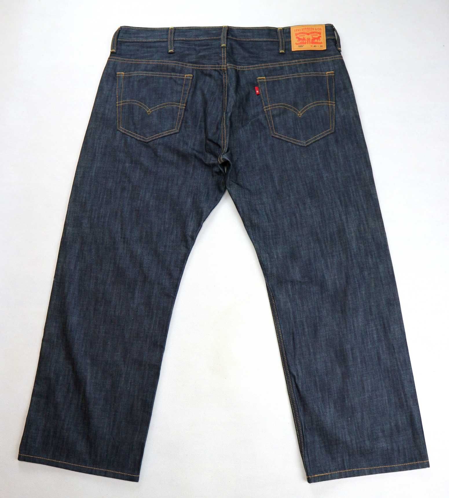 Levis 569 Loose Straight spodnie jeansy W40 L30 pas 2 x 54 cm