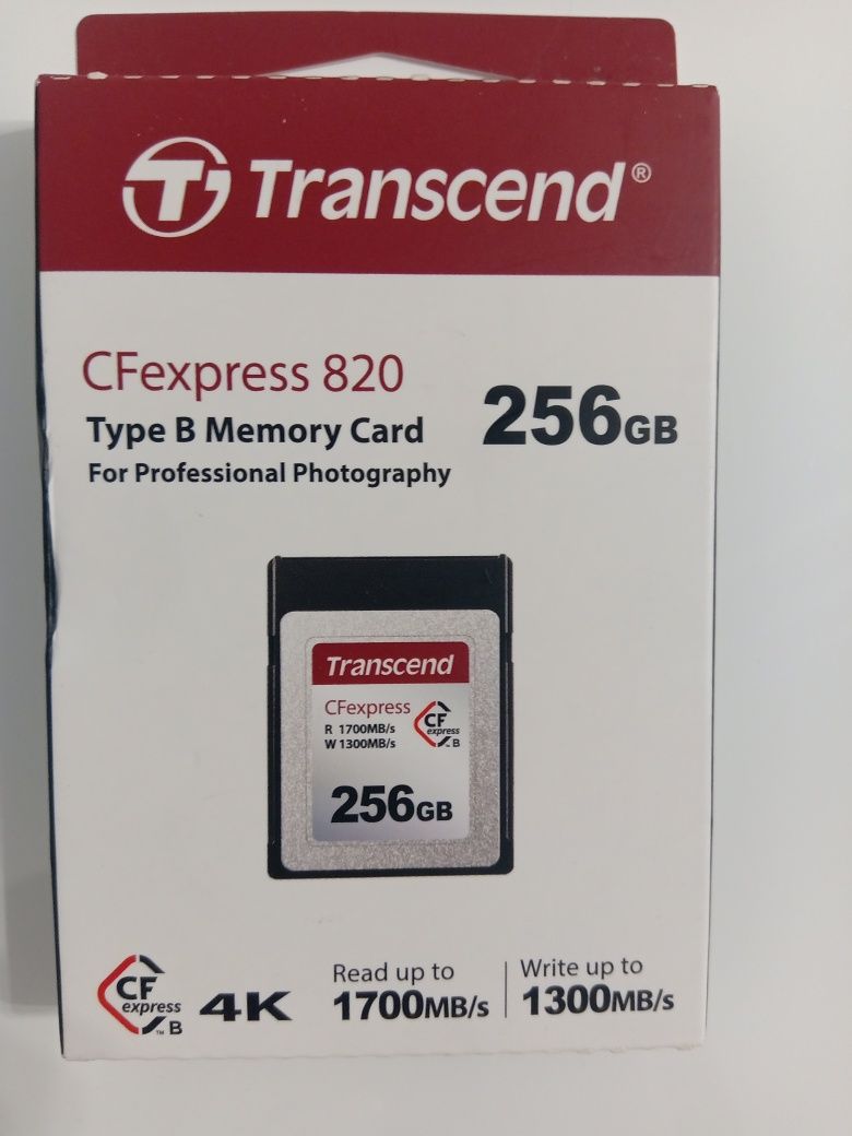 Karta pamięci  Transcend TS256GCFE820 256 GB