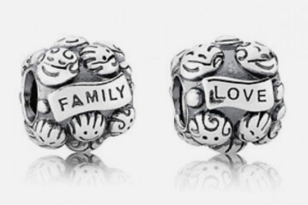 Pandora. «Love & Family». Оригінал. Срібна намистина.